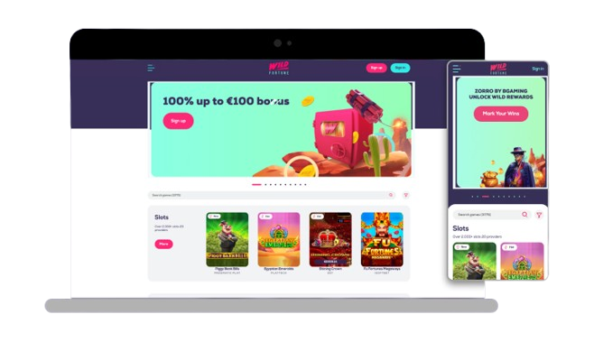 WildFortune Casino App-Screenshot
